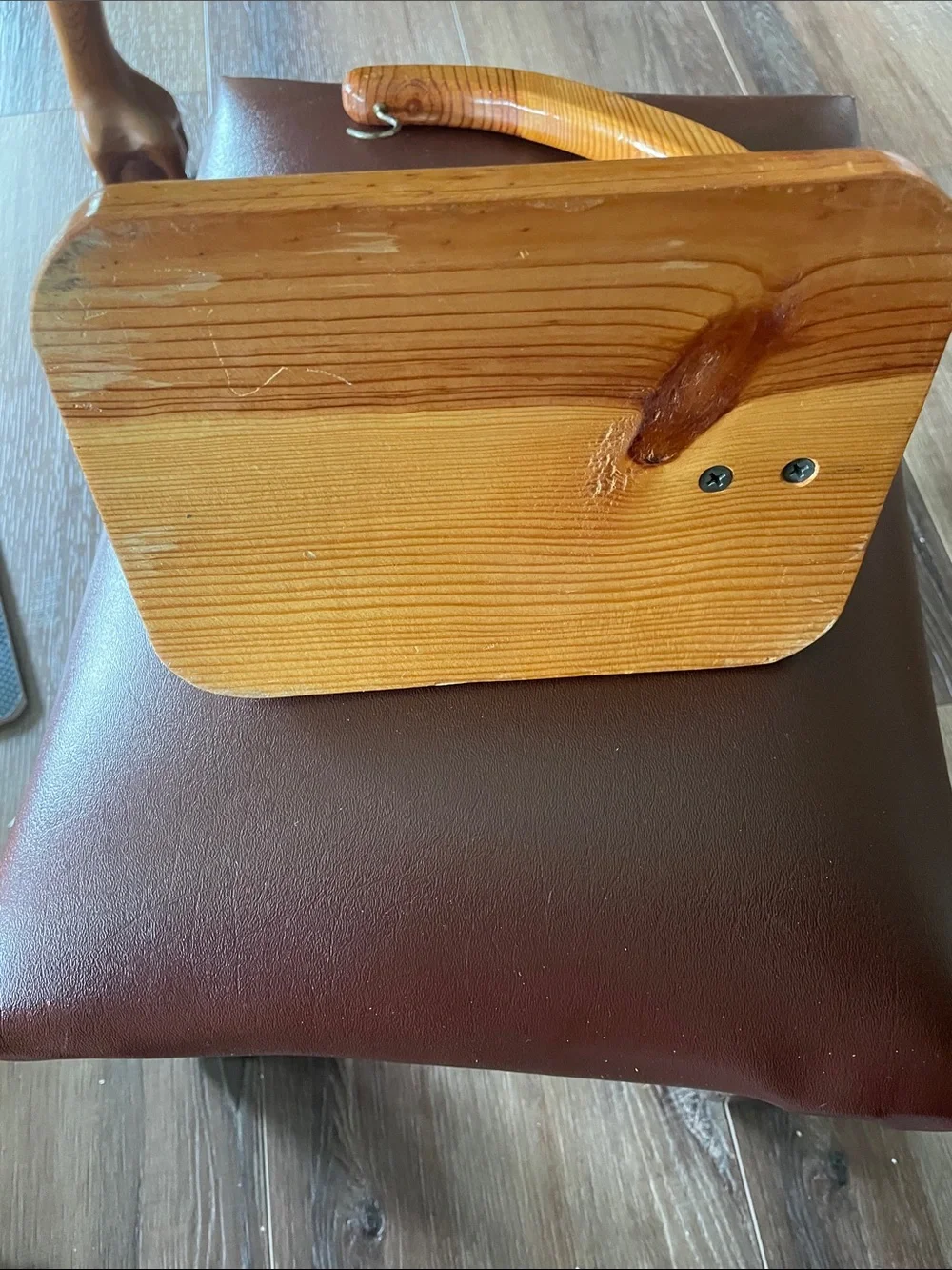 VTG Wooden Banana Holder